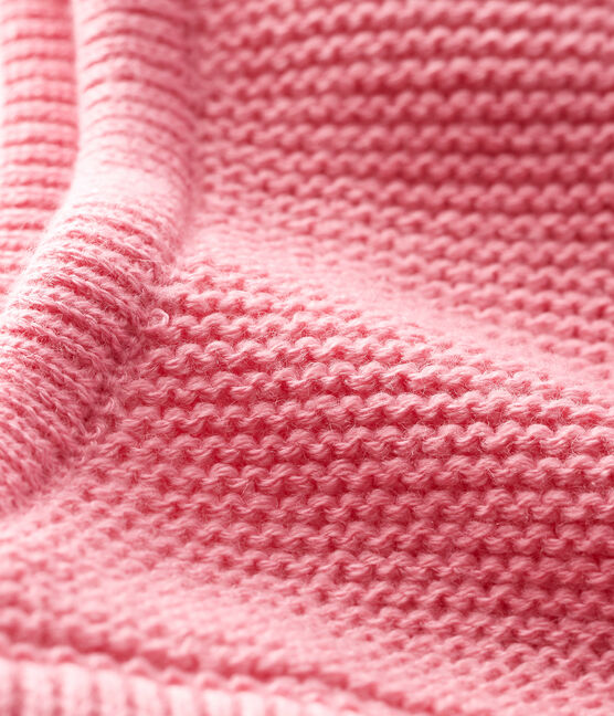 Passamontagna a tinta unita bebè femmina/maschio rosa CHEEK