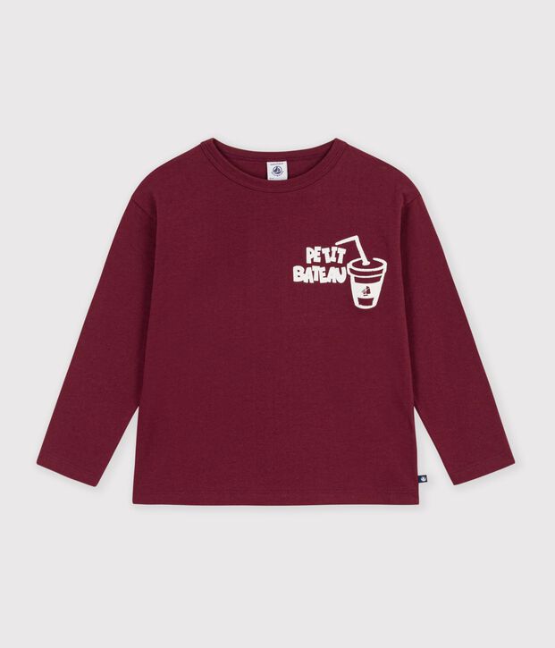 T-shirt a maniche lunghe fantasia bambino TRUFFE