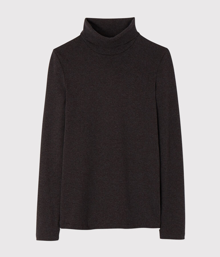 Dolcevita iconico in cotone Donna grigio