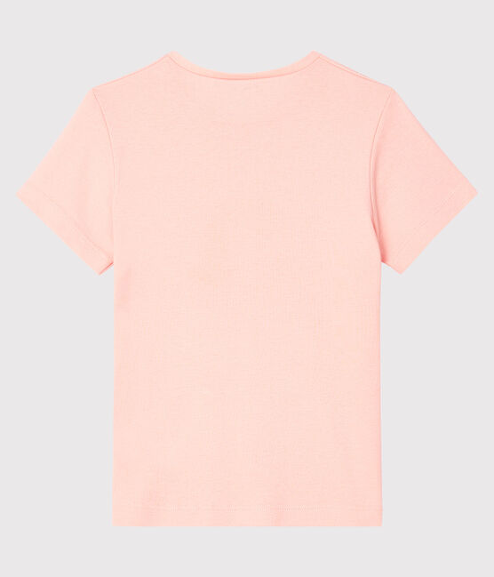 T-shirt a maniche corte bambina rosa MINOIS