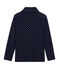 Dolcevita a pois per bambina blu SMOKING/giallo DORE