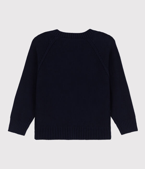 Cardigan tricot bambino blu SMOKING