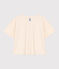 T-shirt LE BOXY in cotone Donna ecru AVALANCHE
