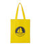 Borsa shopping tinta unita giallo JAUNE