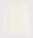 T-shirt in lana e cotone Donna