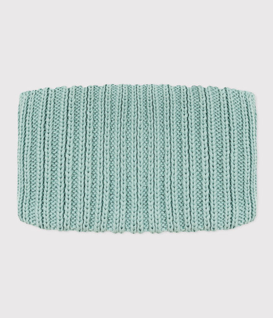 Snood in maglia con fodera in pile bebè bambino unisex verde PAUL