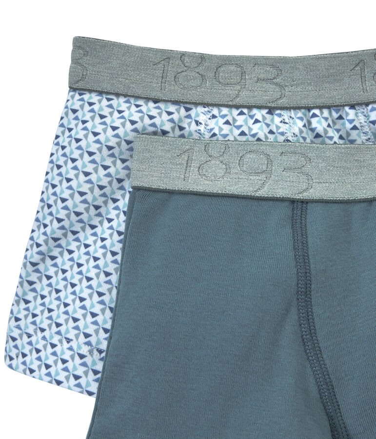 Lotto di 2 boxers per bambino bianco