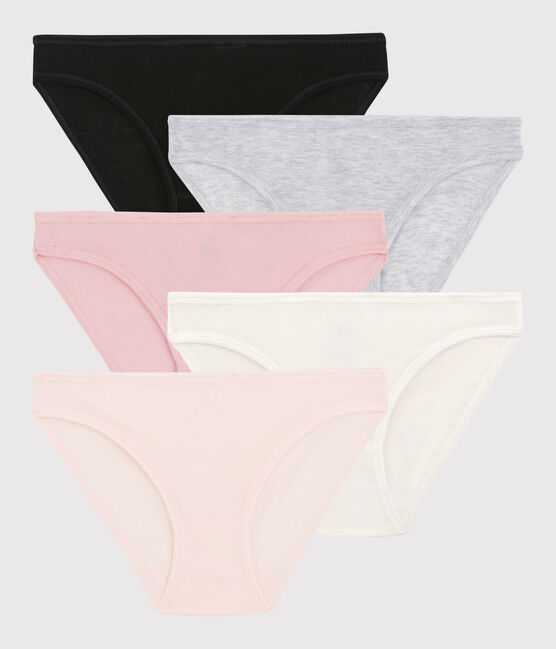 Lotto 5 slip cotone leggero Donna Variante 3 PACK