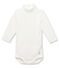 Body collo alto per bebé unisex bianco MARSHMALLOW