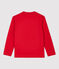 T-shirt bambino a maniche lunghe in cotone rosso TERKUIT