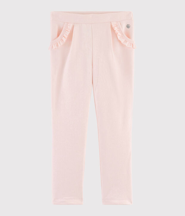 Pantalone joggers bambina rosa