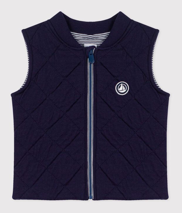 Piumino senza maniche in cotone trapuntato neonato SOIR