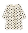 Robe bébé fille à pois beige COQUILLE/grigio CAPECOD