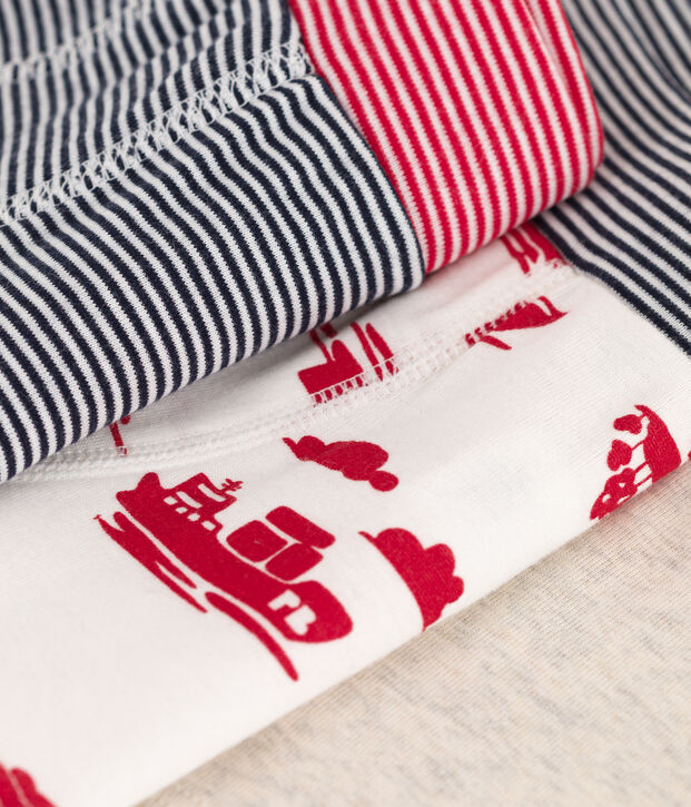 Confezione da 3 boxer Le Havre in cotone bambino multicolore