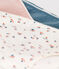 Confezione da 3 slip fiore da ragazza in cotone ed elastan variante 1