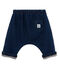 Pantalone bebè unisex doppiato in maglia effetto denim blu DENIM BLEU FONCE CN