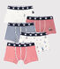 Confezione da 5 boxer fantasia feste da bambino