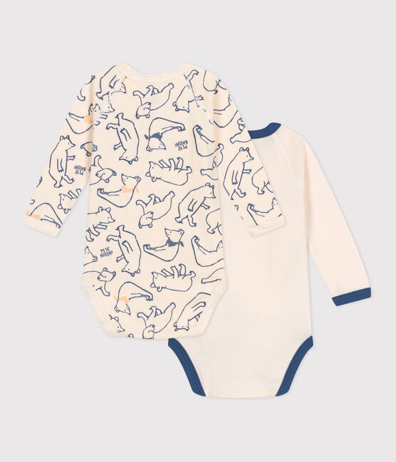 Confezione da 2 body nascita in cotone neonato variante 1