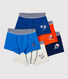 Confezione da 5 boxer bambino fantasia Parigi in cotone