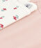 Confezione da 2 canottiere bambina con spalline in cotone a fiori variante 1