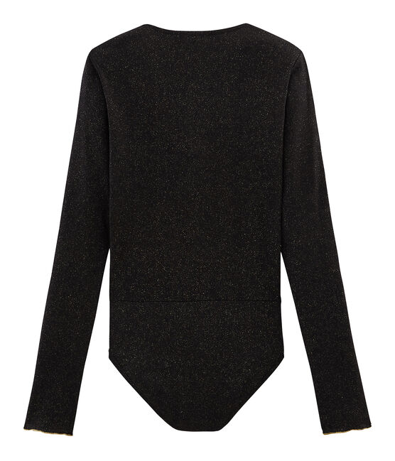 Body scaldacuore donna nero NOIR/giallo OR