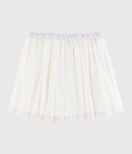 Gonna in tulle bambina bianco MARSHMALLOW/grigio ARGENT