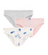 Trio slip bambina