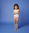 Confezione da 3 slip con volant fiori di ciliegio bambina variante 1