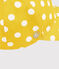 Berretto fantasia a pois bambina giallo SHINE/bianco MARSHMALLOW
