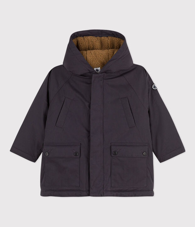 Parka bambino unisex grigio