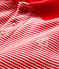 Body a polo fantasia millerighe bebè maschio rosso TERKUIT/bianco MARSHMALLOW