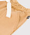 Pantaloni in denim colorato per bebè beige TOURONE