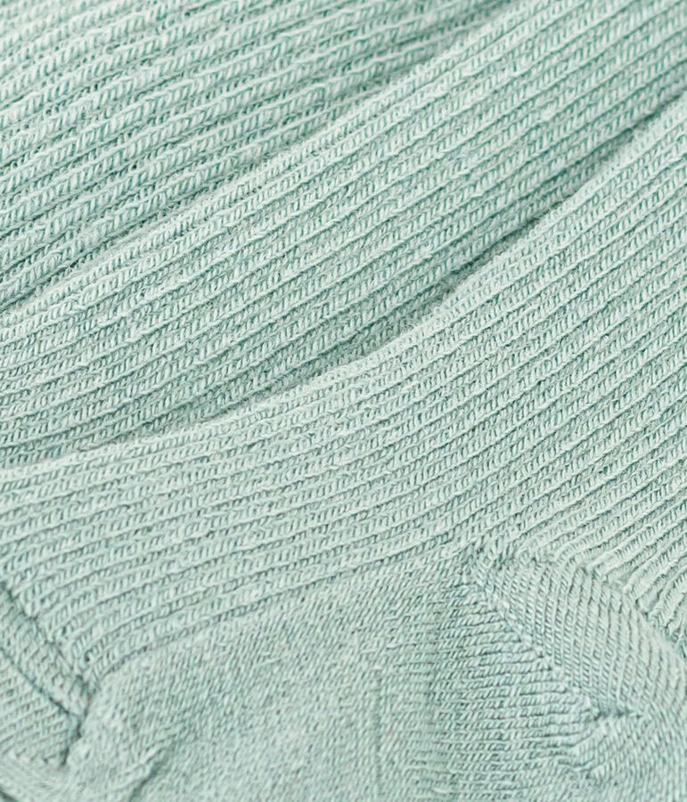 Collant in lana beb&egrave; verde BOB