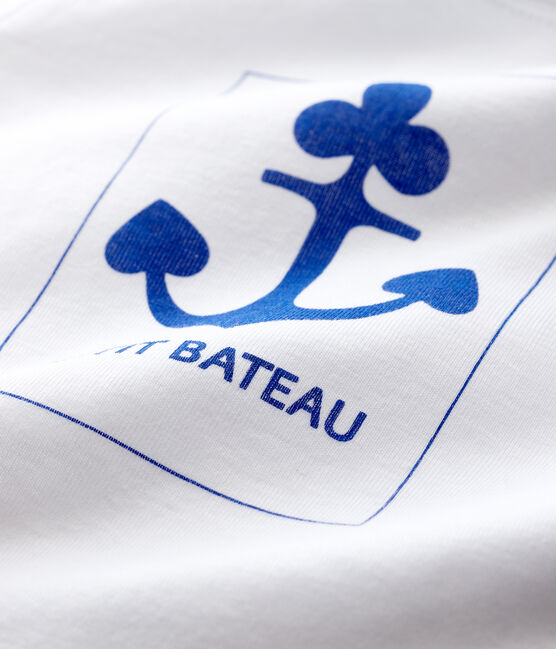 T-shirt bebè maschio bianco ECUME