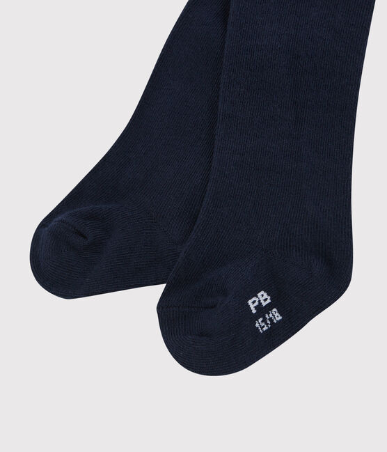 Collant bebè femmina blu ABYSSE