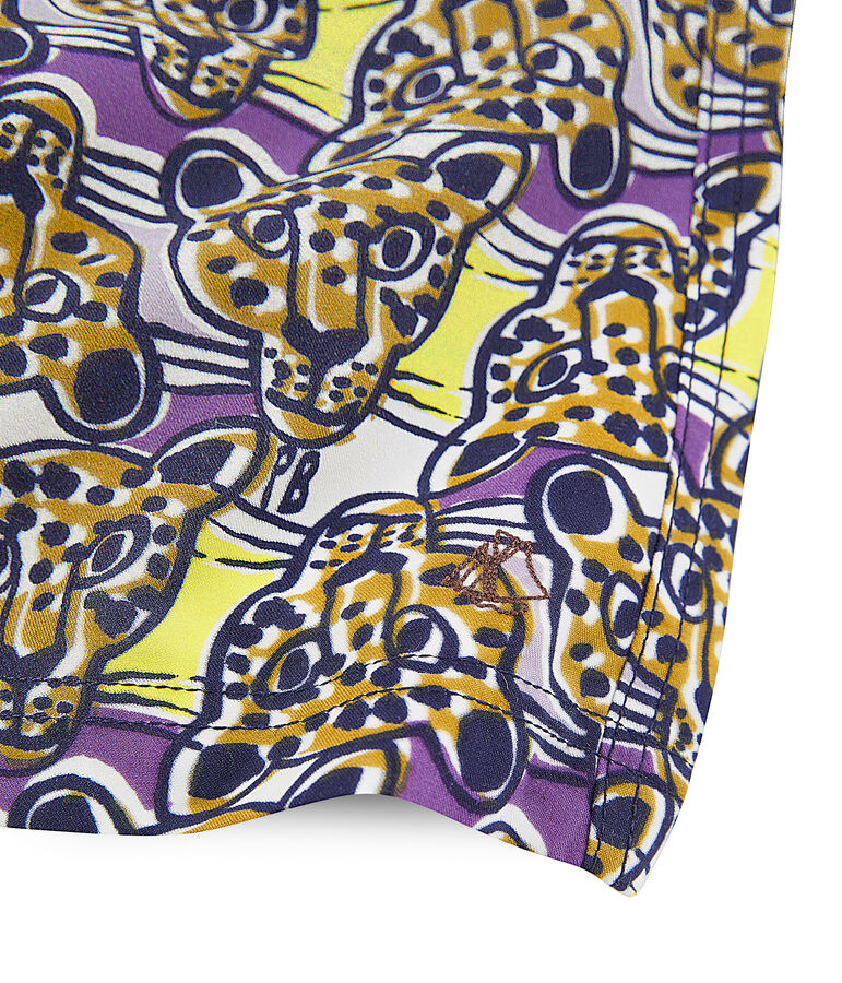 Shorts mare stampati bambino bianco MARSHMALLOW/bianco MULTICO