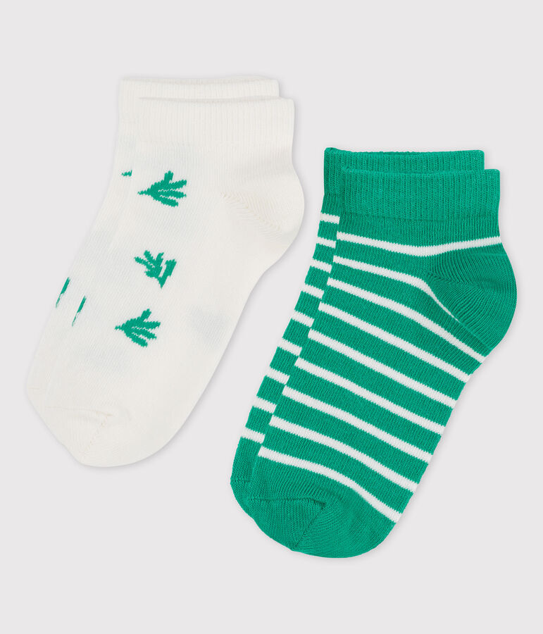 Confezione da 2 paia di calzini bambino multicolore