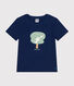T-shirt a maniche corte in jersey sottile bambino