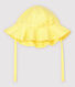 Cappellino in seersucker a righe bebè femmina