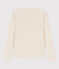 T-shirt scollo serafino donna beige MONTELIMAR CHINE