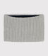 Snood in maglia foderata in pile bambino