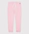 Joggers in cotone tinta unita bambina rosa MARQUISE