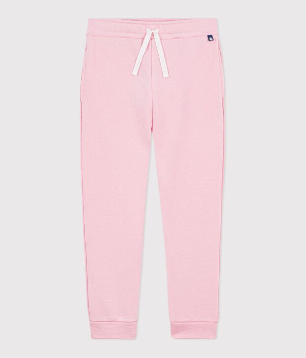 Joggers in cotone tinta unita bambina MARQUISE