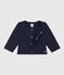 Cardigan in jersey spesso per bebè blu SMOKING