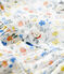 Abito con bloomer a stampa floreale bebé bianco MARSHMALLOW/bianco MULTICO