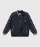 Giacca stile teddy bambino in cotone tinta unita SMOKING