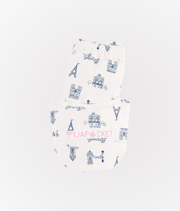 Duo pigiami bambina a costina multicolore