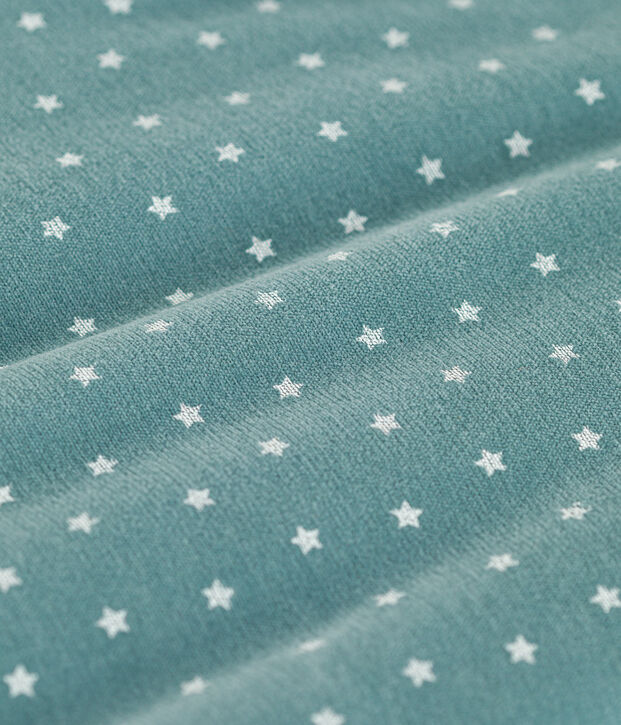 Sacco nanna in velluto TOG 2 verde/bianco