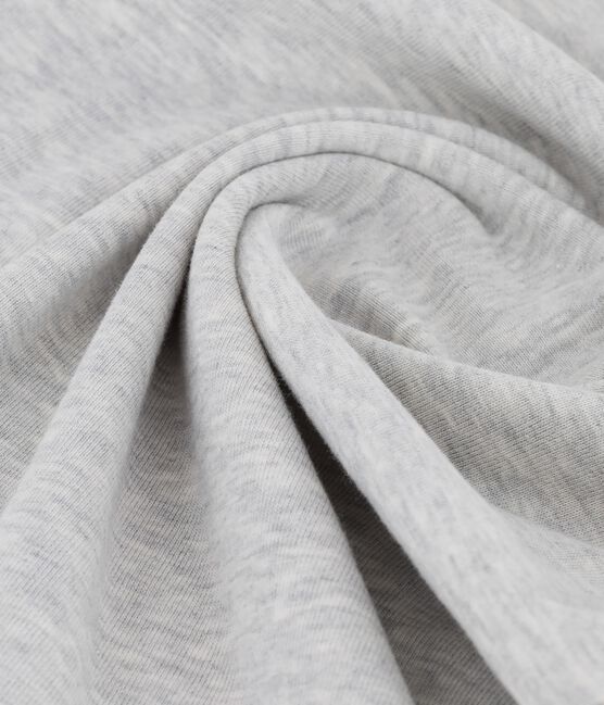 Dolcevita iconico in punto cocotte di cotone Donna grigio BELUGA CHINE