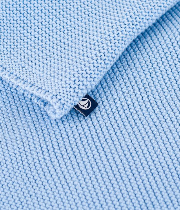 Cardigan in maglia di cotone a punto legaccio neonato FLO